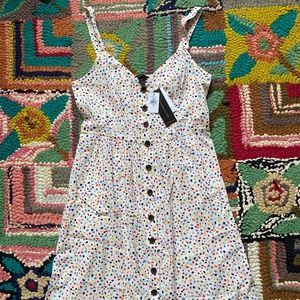 NWT Banana Republic Sundress, Terrazzo Print